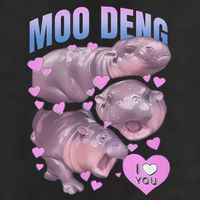 Pygmy Hippo Vintage Moo Dang Bootleg Funny Moodeng Gift Tumbler