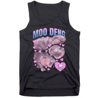 Pygmy Hippo Vintage Moo Dang Bootleg Funny Moodeng Gift Tank Top