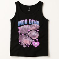 Pygmy Hippo Vintage Moo Dang Bootleg Funny Moodeng Gift Tank Top