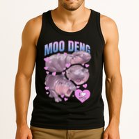 Pygmy Hippo Vintage Moo Dang Bootleg Funny Moodeng Gift Tank Top