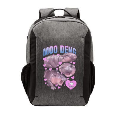 Pygmy Hippo Vintage Moo Dang Bootleg Funny Moodeng Gift Vector Backpack