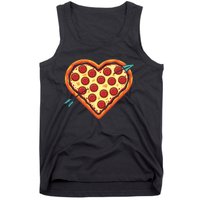 Pizza Heart Valentines Day Tank Top