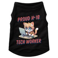 Proud H1b Visa Tech Worker And Future Immigrant Cat Worker Doggie Tank