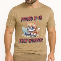 Proud H1b Visa Tech Worker And Future Immigrant Cat Worker Performance Shirt