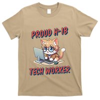 Proud H1b Visa Tech Worker And Future Immigrant Cat Worker T-Shirt