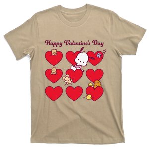 Pochacco Happy Valentine's Day T-Shirt