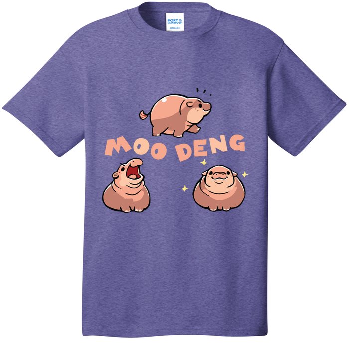 Pygmy Hippo Vintage Moo Dang Bootleg Funny T-Shirt