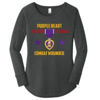 Purple Heart Vietnam Veteran Women's Perfect Tri Tunic Long Sleeve Shirt