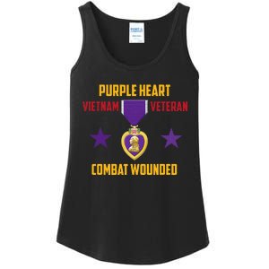 Purple Heart Vietnam Veteran Ladies Essential Tank