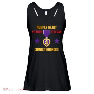 Purple Heart Vietnam Veteran Ladies Essential Flowy Tank