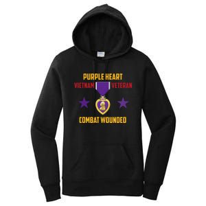 Purple Heart Vietnam Veteran Women's Pullover Hoodie