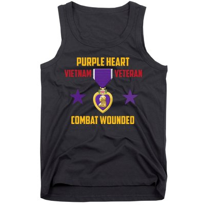 Purple Heart Vietnam Veteran Tank Top