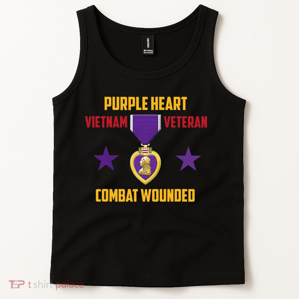 Purple Heart Vietnam Veteran Tank Top
