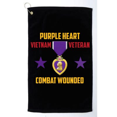 Purple Heart Vietnam Veteran Golf Towel