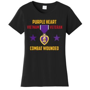 Purple Heart Vietnam Veteran Women's T-Shirt