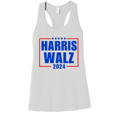 President Harris Walz 2024 Kamala Harris Tim Walz Vote Women's Racerback Tank