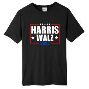 President Harris Walz 2024 Kamala Harris Tim Walz Vote Tall Fusion ChromaSoft Performance T-Shirt