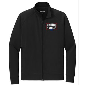 President Harris Walz 2024 Kamala Harris Tim Walz Vote Stretch Full-Zip Cadet Jacket