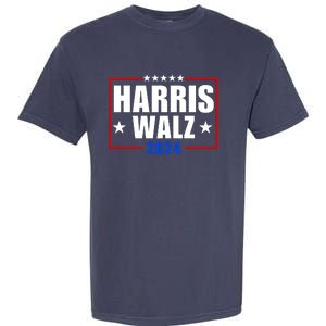 President Harris Walz 2024 Kamala Harris Tim Walz Vote Garment-Dyed Heavyweight T-Shirt