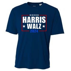 President Harris Walz 2024 Kamala Harris Tim Walz Vote Cooling Performance Crew T-Shirt