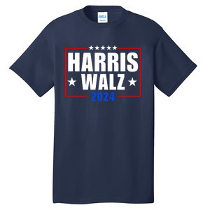 President Harris Walz 2024 Kamala Harris Tim Walz Vote Tall T-Shirt