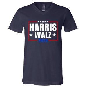 President Harris Walz 2024 Kamala Harris Tim Walz Vote V-Neck T-Shirt