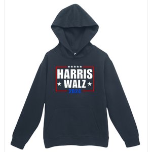 President Harris Walz 2024 Kamala Harris Tim Walz Vote Urban Pullover Hoodie