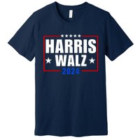 President Harris Walz 2024 Kamala Harris Tim Walz Vote Premium T-Shirt