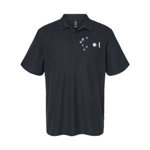 Praise Him With The Strings Psalm 150:4 Christian Guitar Softstyle Adult Sport Polo