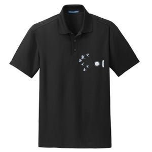 Praise Him With The Strings Psalm 150:4 Christian Guitar Dry Zone Grid Polo