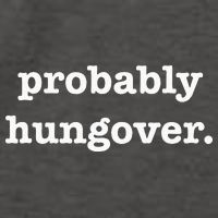 Probably Hungover Weekend Party Drinking Joke Vector Backpack
