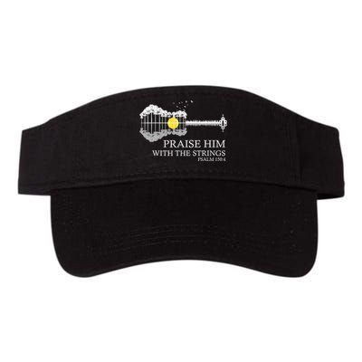 Praise Him With The Strings Christian Guitar Player Visor