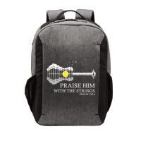 Praise Him With The Strings Christian Guitar Player Vector Backpack