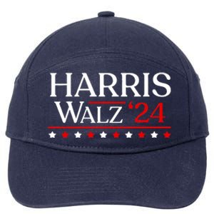 President Harris Walz 2024 Election Tim Kmala 7-Panel Snapback Hat