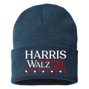 President Harris Walz 2024 Election Tim Kmala Sustainable Knit Beanie