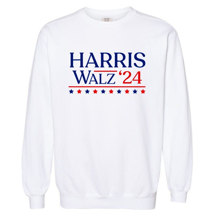 President Harris Walz 2024 Election Tim Kmala Garment-Dyed Sweatshirt