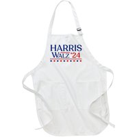 President Harris Walz 2024 Election Tim Kmala Full-Length Apron With Pockets