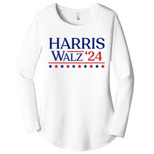 President Harris Walz 2024 Election Tim Kmala Women's Perfect Tri Tunic Long Sleeve Shirt