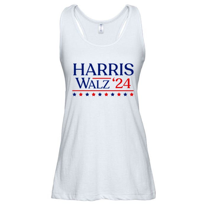 President Harris Walz 2024 Election Tim Kmala Ladies Essential Flowy Tank