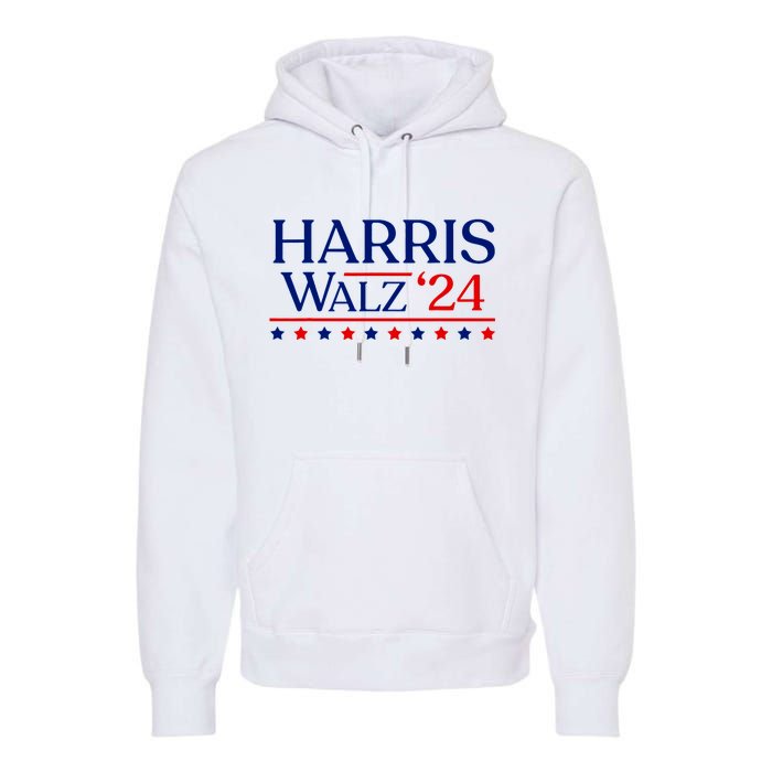 President Harris Walz 2024 Election Tim Kmala Premium Hoodie