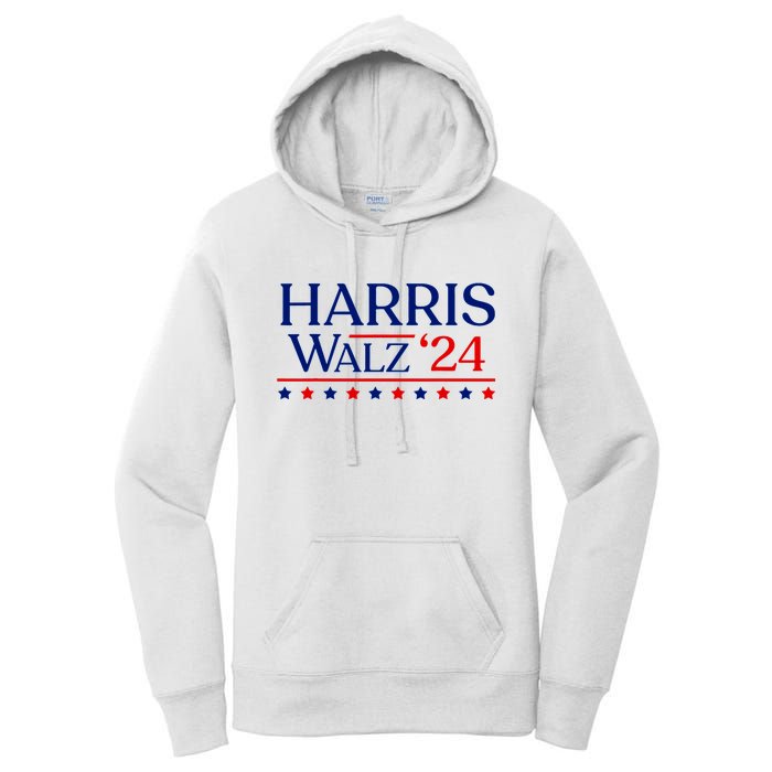 President Harris Walz 2024 Election Tim Kmala Women's Pullover Hoodie