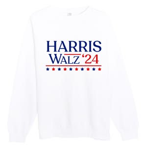 President Harris Walz 2024 Election Tim Kmala Premium Crewneck Sweatshirt