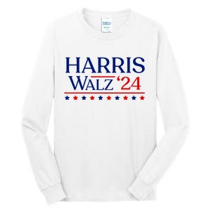 President Harris Walz 2024 Election Tim Kmala Tall Long Sleeve T-Shirt