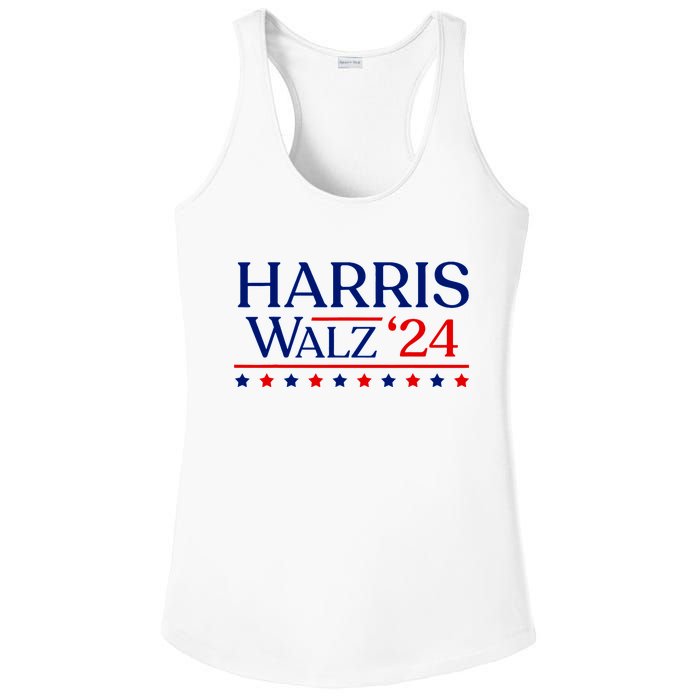 President Harris Walz 2024 Election Tim Kmala Ladies PosiCharge Competitor Racerback Tank