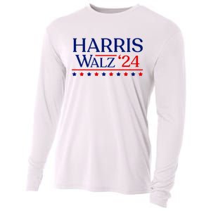 President Harris Walz 2024 Election Tim Kmala Cooling Performance Long Sleeve Crew