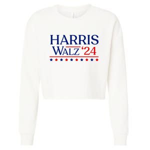 President Harris Walz 2024 Election Tim Kmala Cropped Pullover Crew