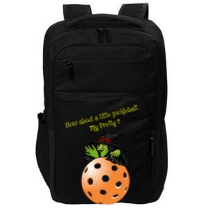 Pickleball Halloween Witch | Fun Pickleball | Great Pickleball Impact Tech Backpack