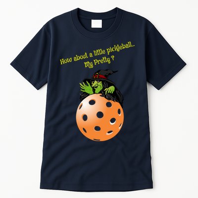 Pickleball Halloween Witch | Fun Pickleball | Great Pickleball Tall T-Shirt