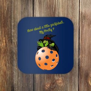 Pickleball Halloween Witch | Fun Pickleball | Great Pickleball Coaster