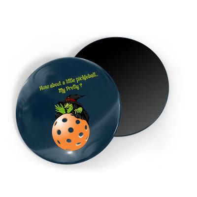 Pickleball Halloween Witch | Fun Pickleball | Great Pickleball Magnet